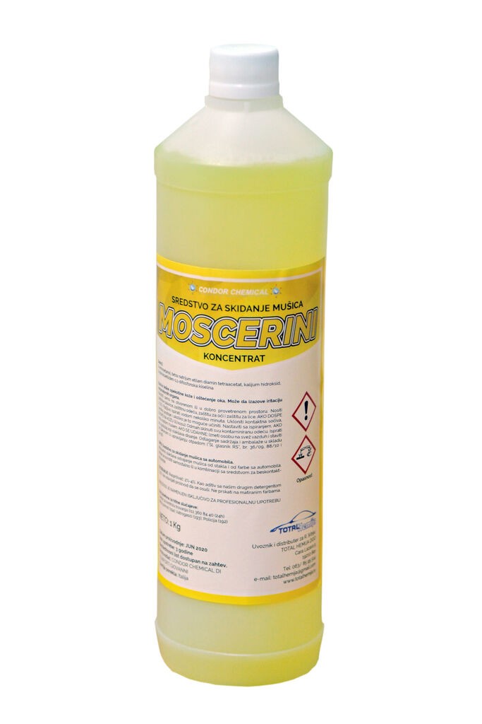 Condor Chemical Sredstvo za uklanjanje insekata sa automobila Moscerini, 1l