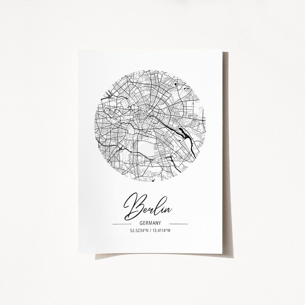 Wallity Poster Germany-2080, 21x29,7 cm