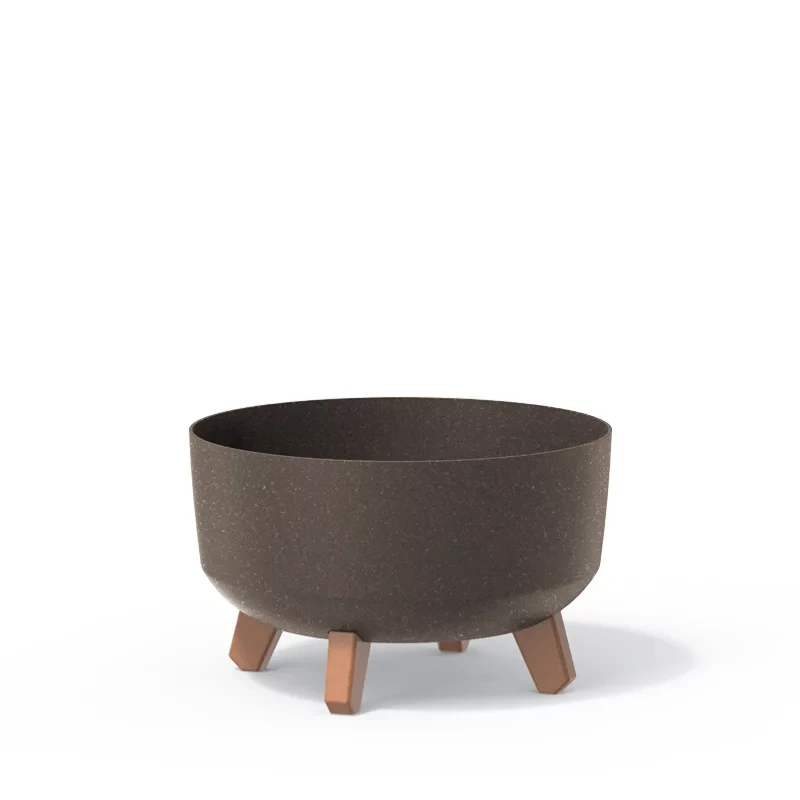 Gracia Dekorativna saksija Low Eco Wood L300LW, Braon