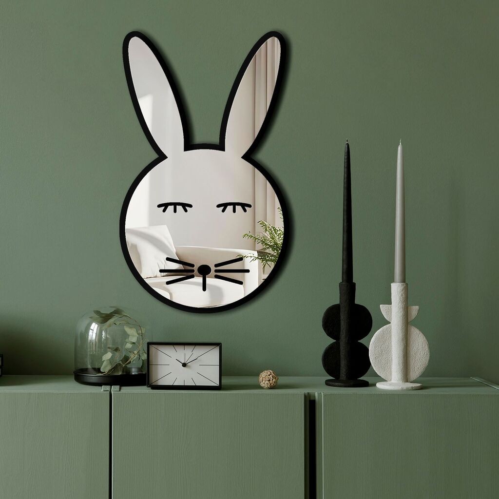 Wallity Ogledalo Ozgl520, 30x49 cm, Srebrne boje