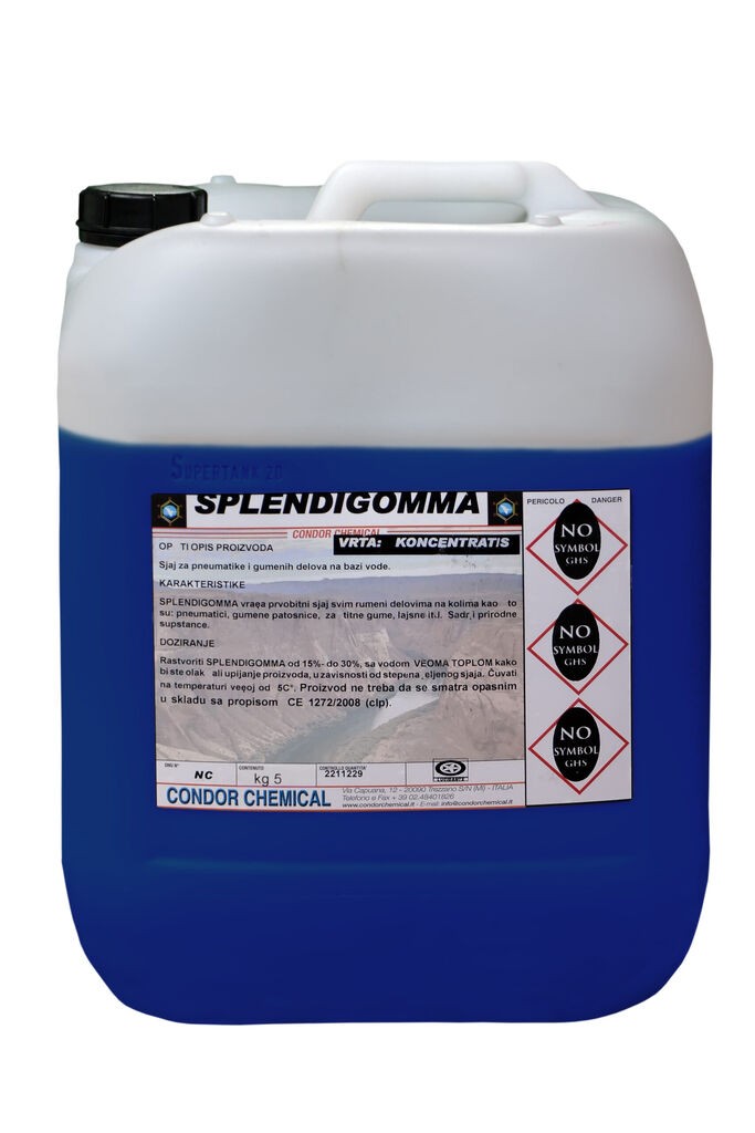 Condor Chemical Sredstvo za mazanje guma Splendigomma, 5 kg