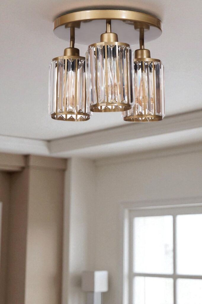 Opviq Luster 2597666, Zlatne boje