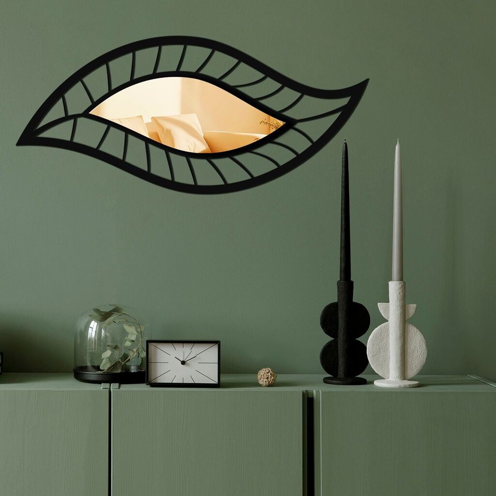 Wallity Ogledalo Ozgl513, 65x29 cm, Zlatne boje