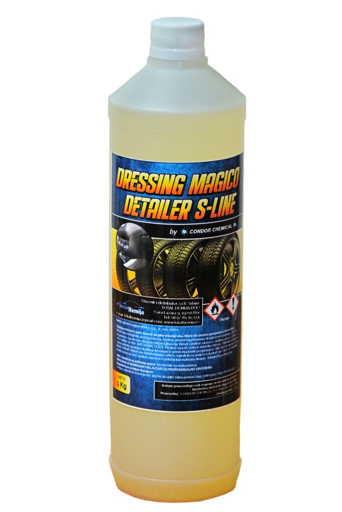 Condor Chemical Gel za reparaciju plastike Dresing Magico Detailer S-Line, 1 l