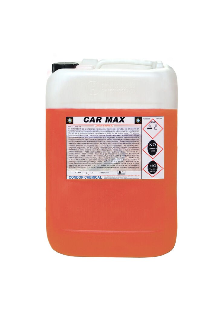 Condor Chemical Sredstvo za bezkontaktno pranje vozila Car Max, 10 kg