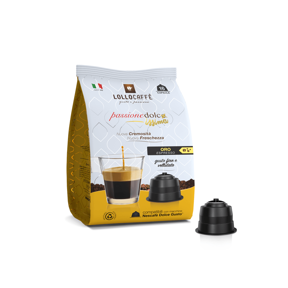 Lollo Caffe Kapsule za kafu Dolce Gusto Oro, 16 kapsula