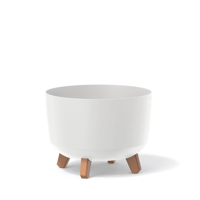 Gracia Dekorativna saksija L300, Bela