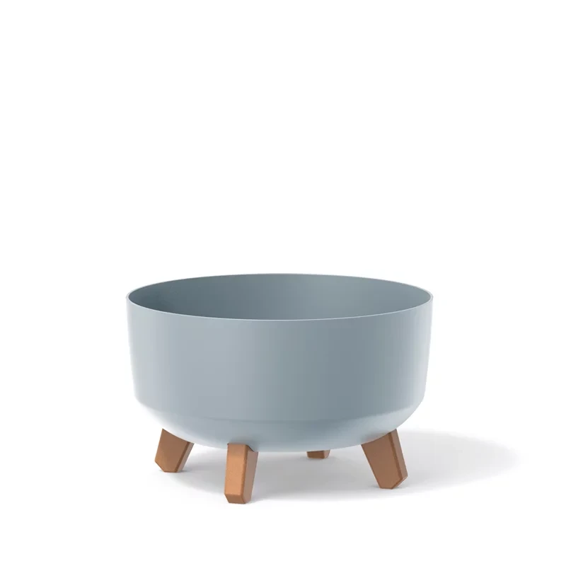 Gracia Dekorativna saksija Low L300L, Siva