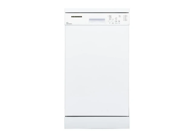 Heinner Mašina za pranje sudova HDW FS4552WE++, 10 kompleta, 5 programa, 45cm, Bela