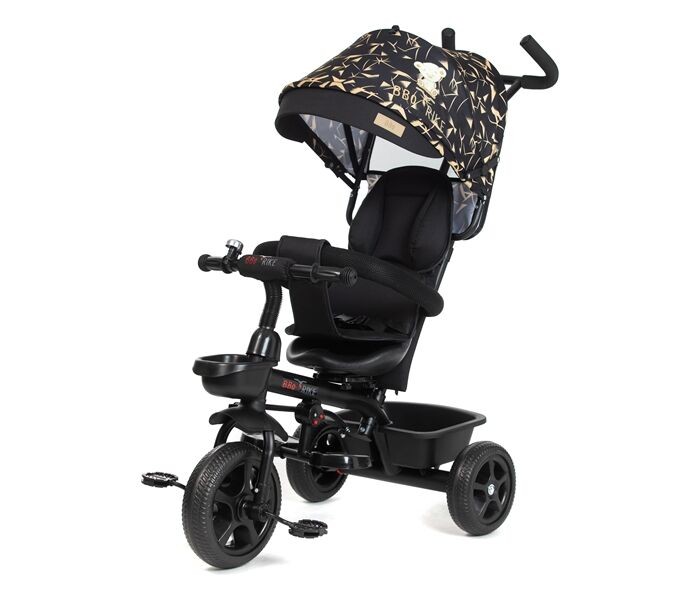 BBO Tricikl za decu Sportisimo, Crno-zlatne boje