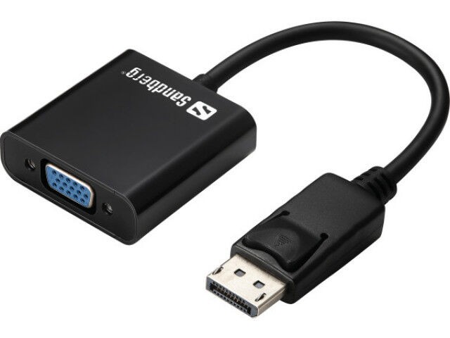 Sandberg Adapter 508-43, DisplayPort - VGA