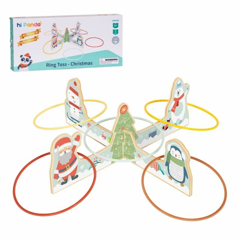 Tooky Toy Društvena igra Prstenovi HP039, 7 delova