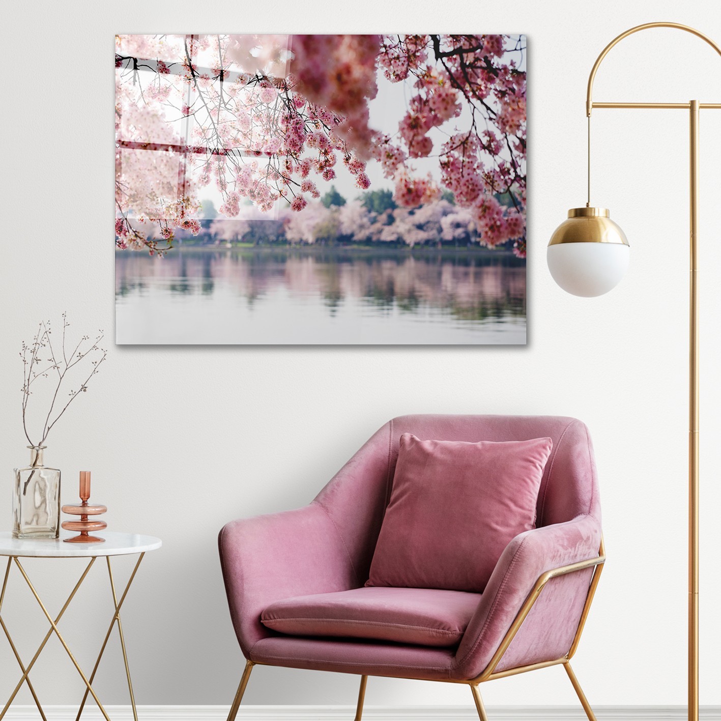 Wallity Slika od kalenog stakla 40x60cm