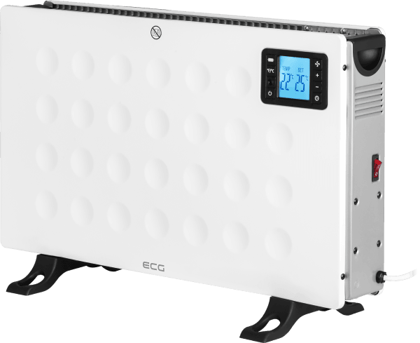 ECG Električna grejalica TK 2080, 2000W, Bela