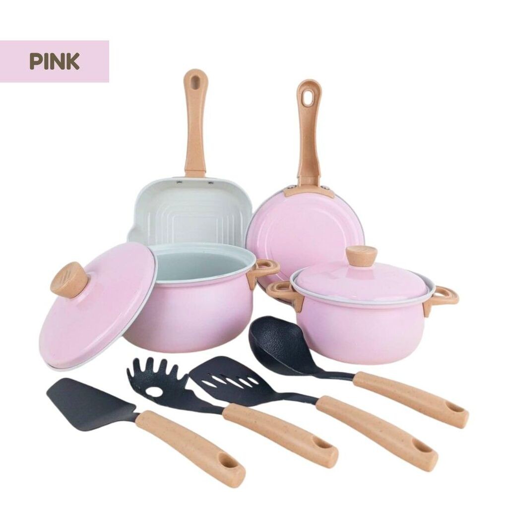 Hk Mini Set kuhinjskog posuđa i pribora za decu, 8 delova