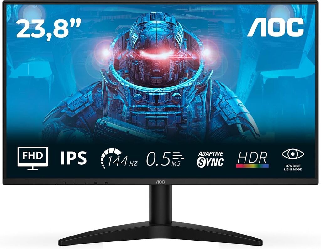 AOC Gaming  monitor 24B36X/144Hz/IPS/AdaptiveSync/HDMI1.4/DP1.4