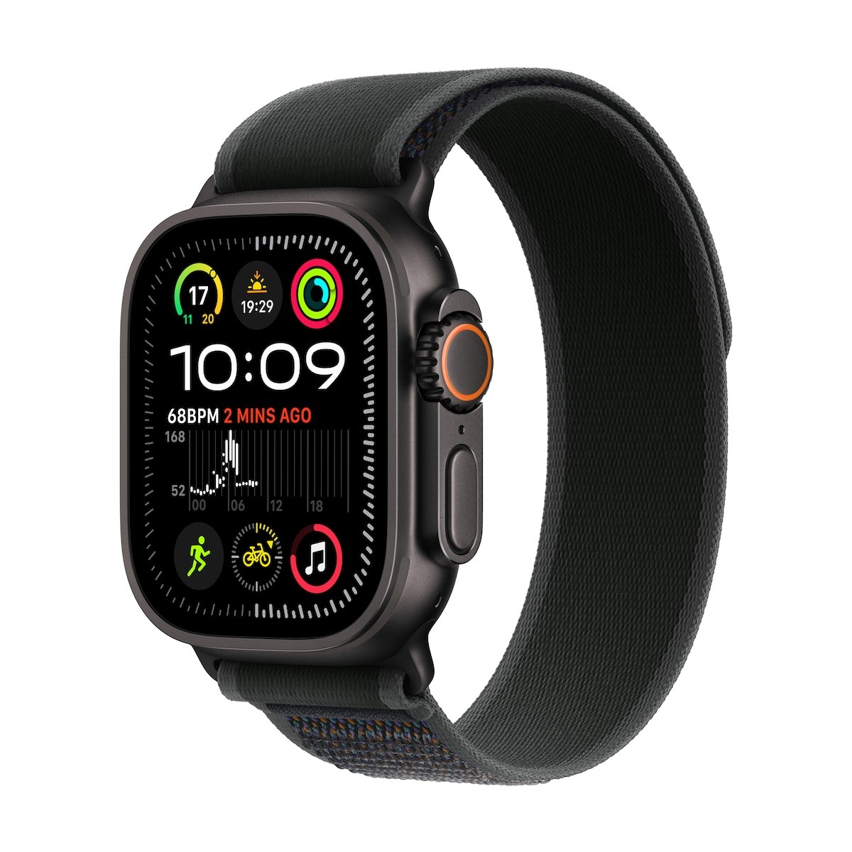 APPLE Pametni sat Ultra 2 GPS + Cellular, 49mm, S/M, Crni