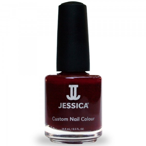 JESSICA Lak za nokte Midnight Merlot, Bordo