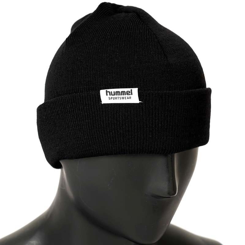 HUMMEL Muška kapa HMLDESEL Beret, Crna