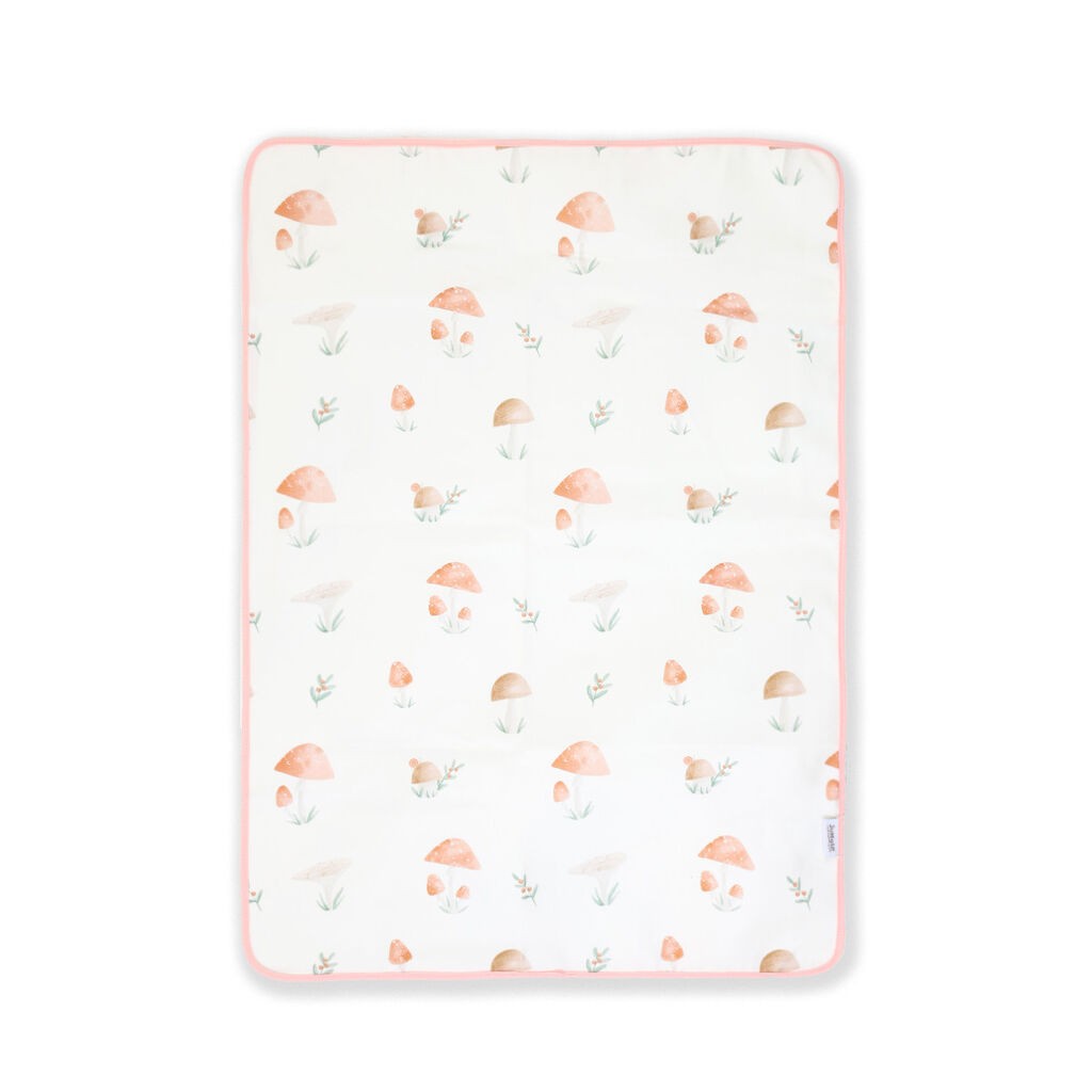 Jungle Nepromočiva podloga za krevetac sa lastišem, 60x120cm, Šarena