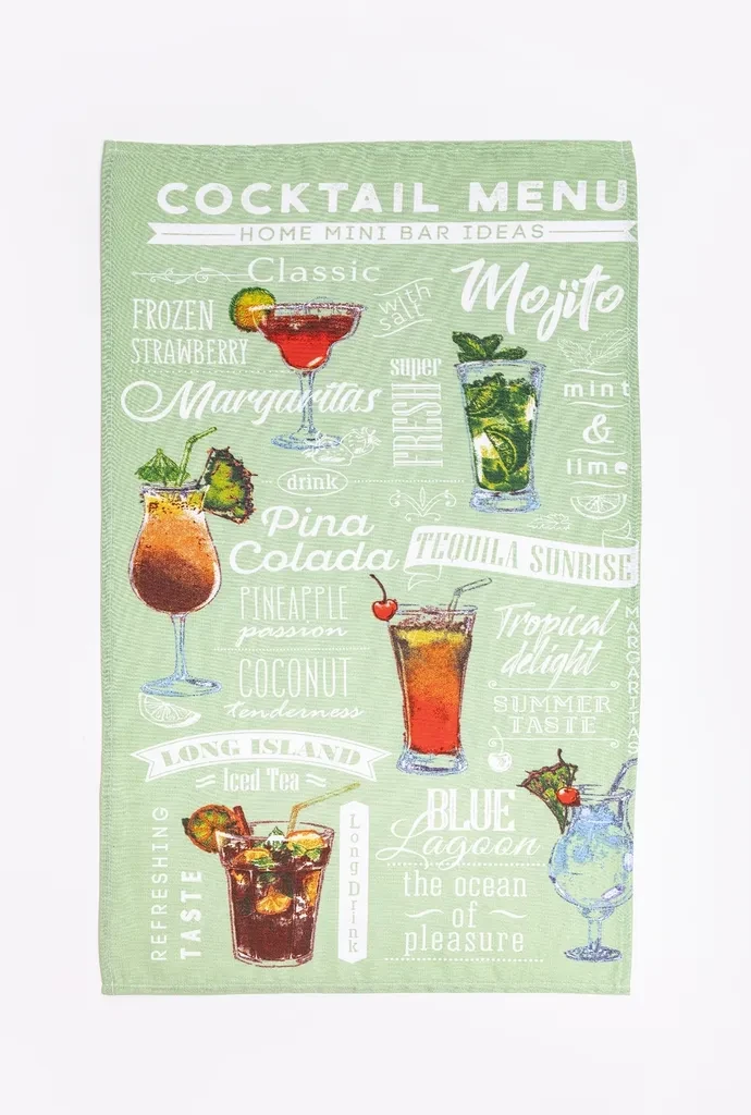 Stefan Kuhinjska krpa 89.2, 50x70cm, Zelena