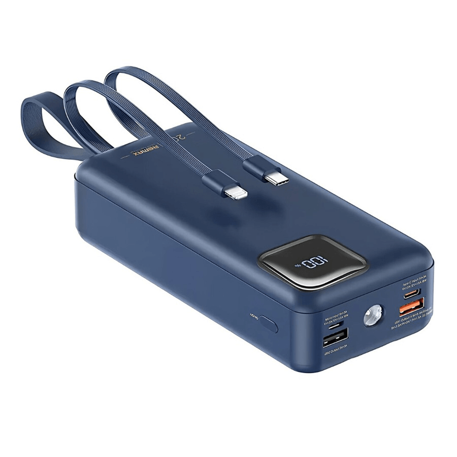 REMAX Eksterna baterija Suji Series RPP-550, 20W+22.5W, PD+QC, 30000mAh, Plava