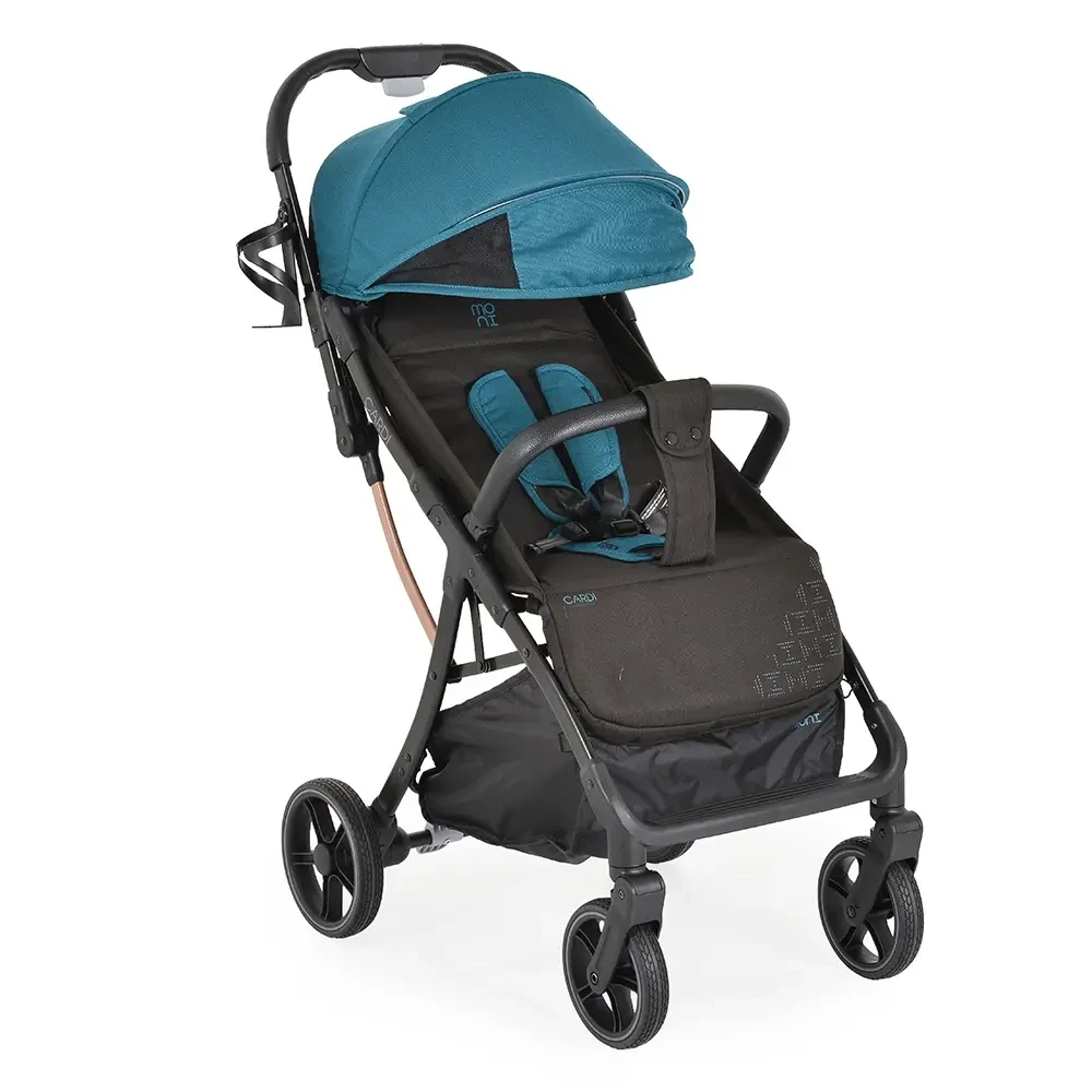 MONI Kolica za bebe Cardi, 0 - 22 kg, Zelena