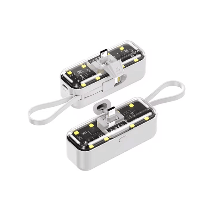 OXPOWER Eksterna baterija, 5000mAh, Tip C, Bela