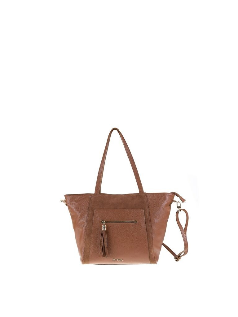 Pierre Cardin Ženska kožna torba 55106, Smeđa