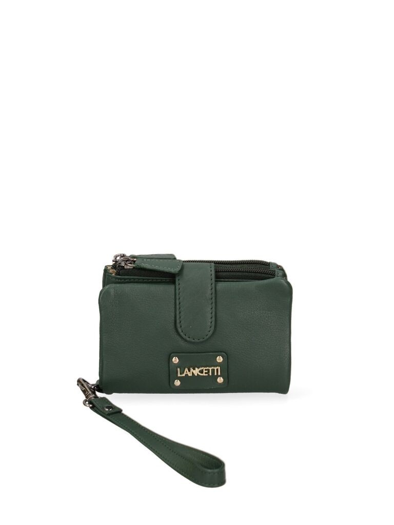 Lancetti Ženski kožni novčanik Ll7692-29, Tamnozeleni