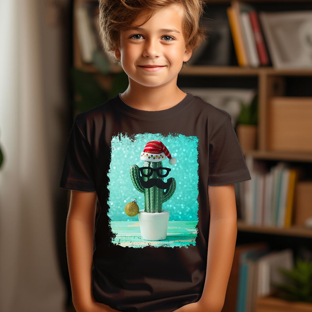 Camiseta Majica sa štampanim printom Cam 752, Dečija, Čokolada