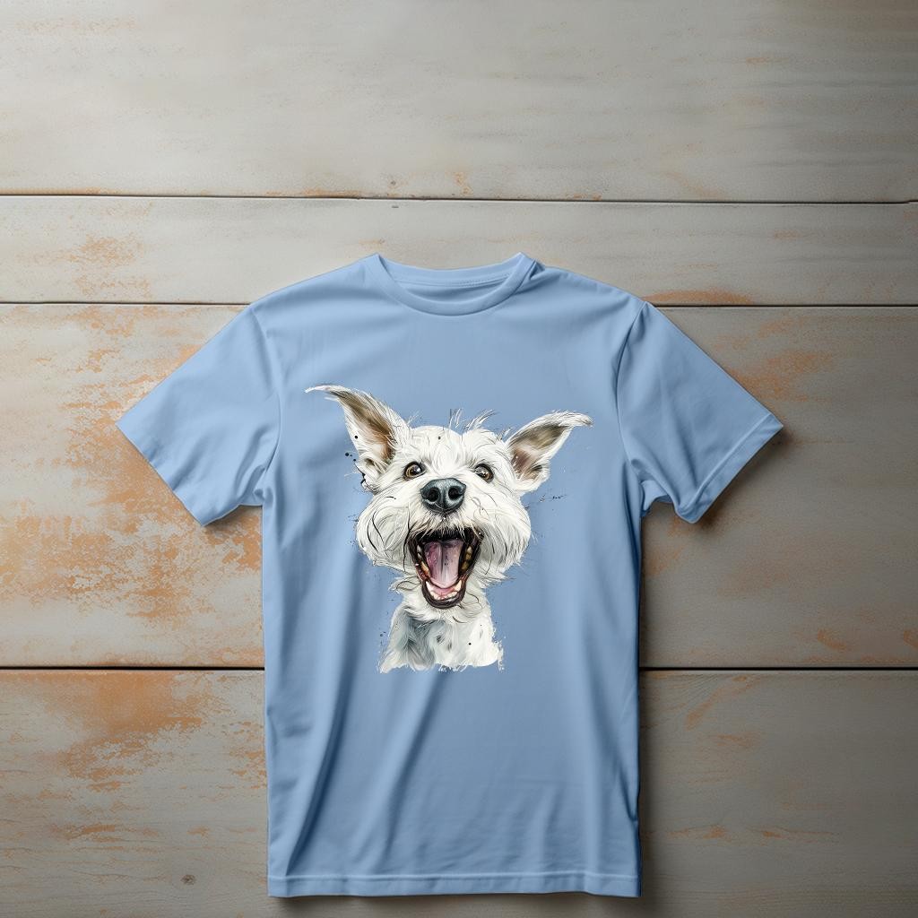 Camiseta Majica sa štampanim printom Cam 575, Dečija, Cijan