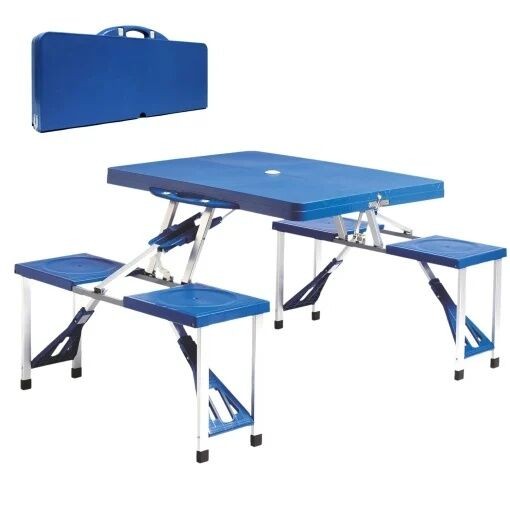 Čomik kamp set sa sklopivim stolom i klupama *2712