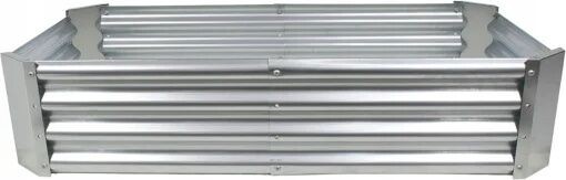 Čomik baštenska saksiјa 180 cm za povrće i cveće pravougaona pocinkovana 8298