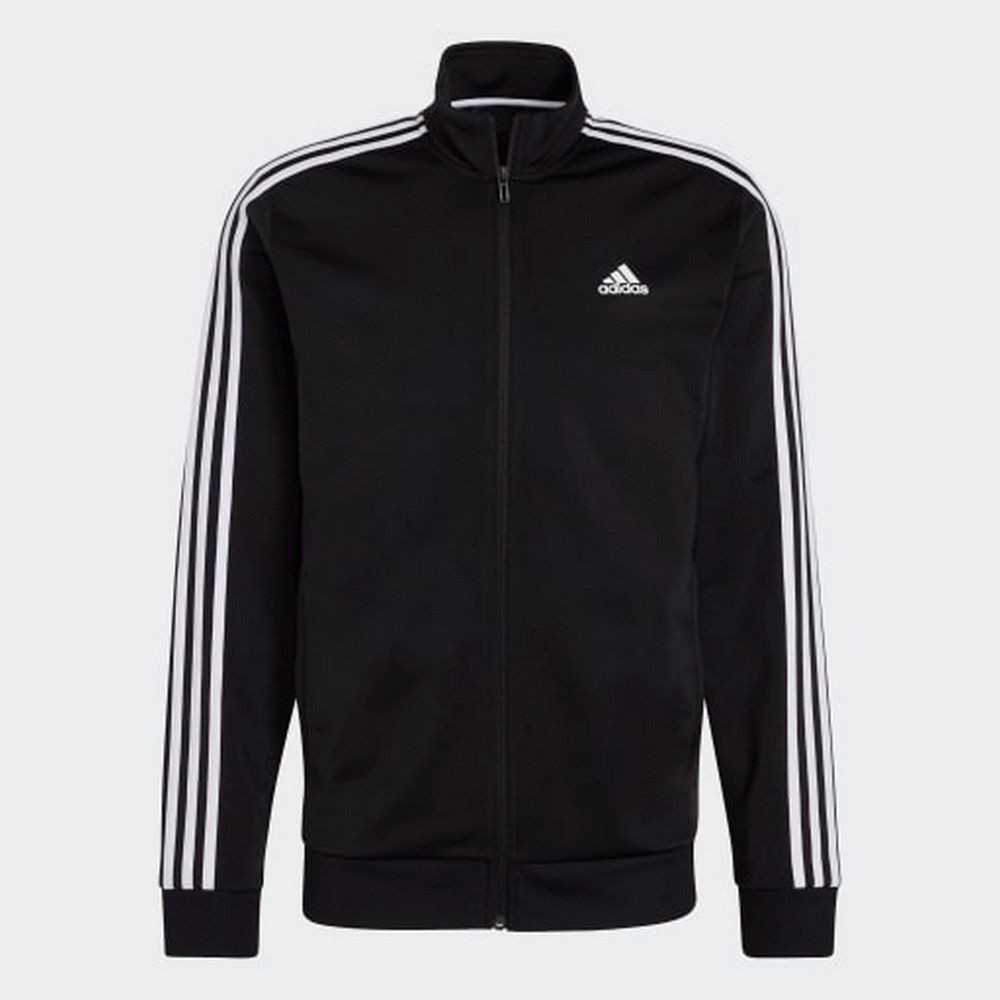 Adidas Muški duks essentials warm-up 3s, Crni