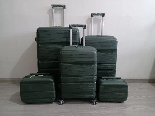 Bolzz Set Kofera Explore 5/1, Zelena