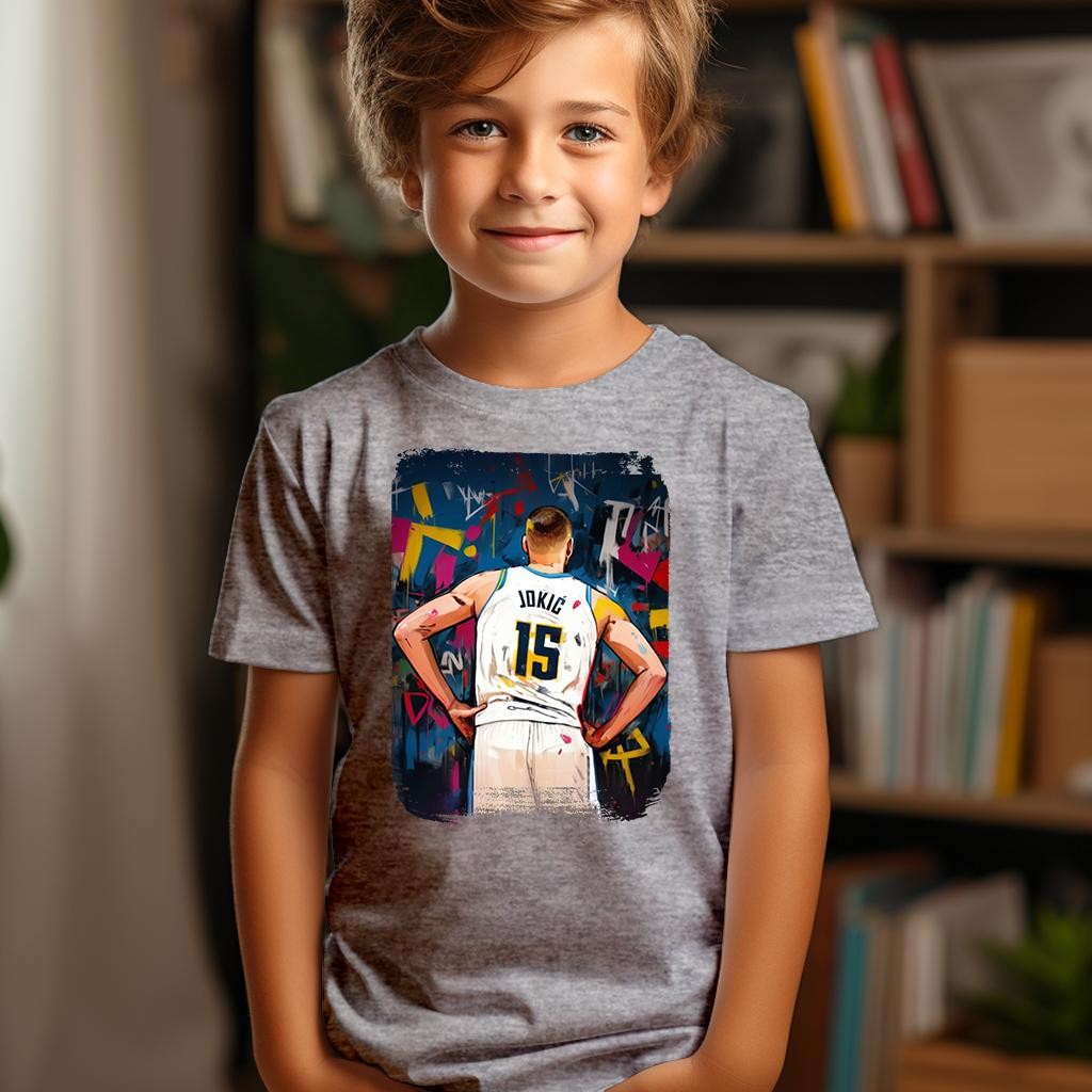 Camiseta Majica sa štampanim printom Cam 512, Dečija, Kalaj