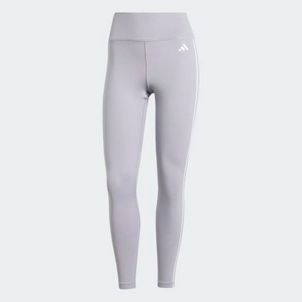 Adidas Ženske helanke train ess 3s high waisted 7/8, Sive