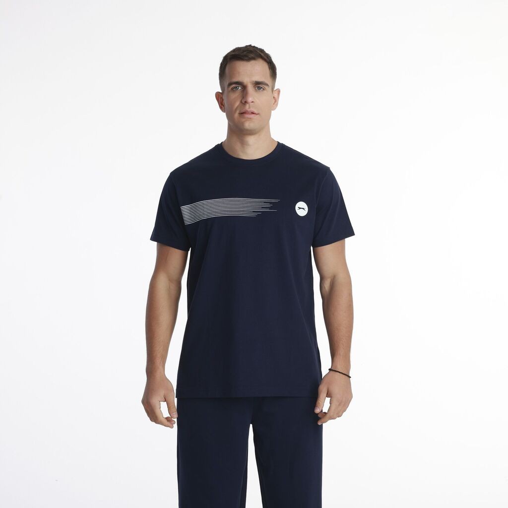 Slazenger Muška majica Line, Teget