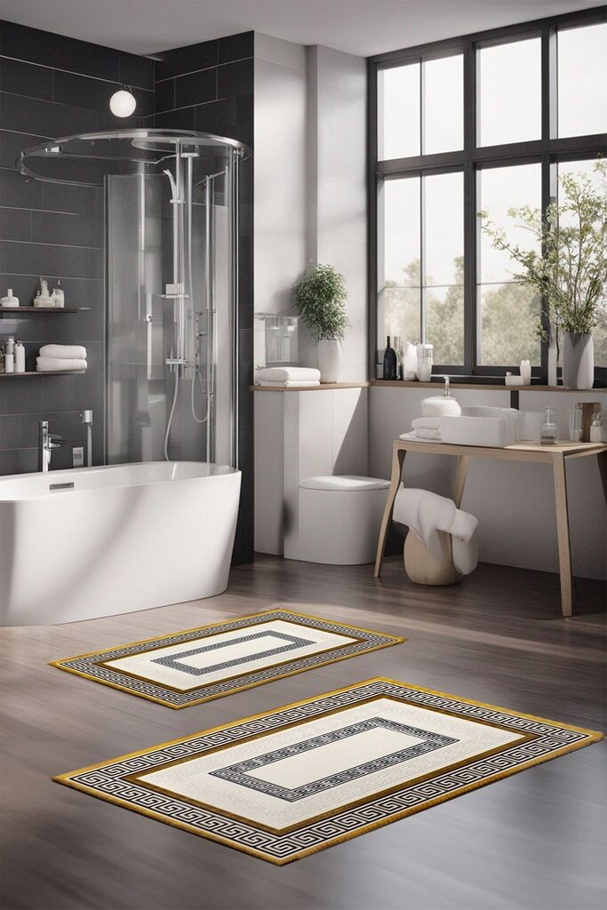 L'essentiel Maison Set Podloga za kupatilo CT-5077, Šareni