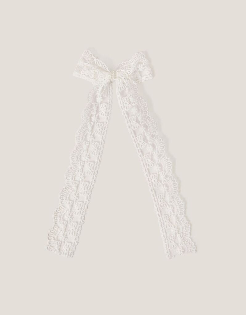 Monsoon Mašna za kosu za devojčice, Bela