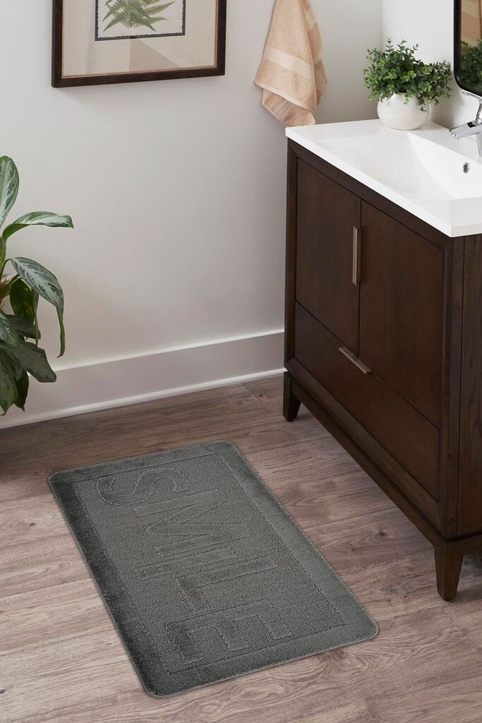 L'essentiel Maison Podloga za kupatilo Smile, 60x100 cm, Antracit