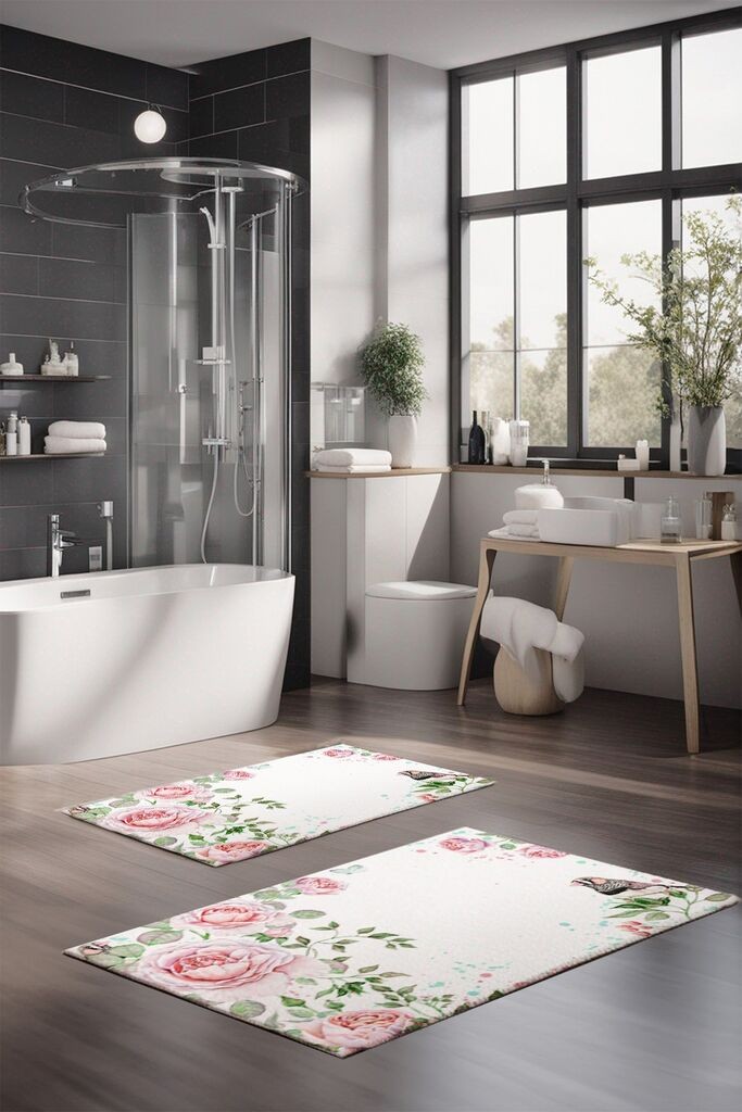 L'essentiel Maison Set Podloga za kupatilo CT-5222, Šareni