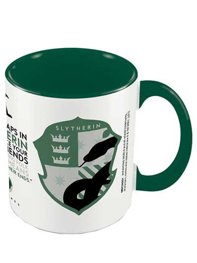 Šolja Harry Potter, Slytherin House Pride, Belo-zelena