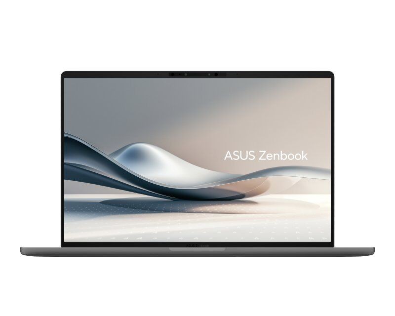 ASUS Laptop Zenbook A14 UX3407RA-QD010W, WUXGA OLED, Snapdragon X Elite X1E 78 100, 32 GB, SSD 1 TB, Win11 Home, Sivi