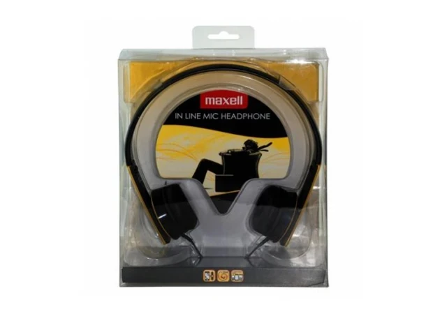 Maxell Slušalice sa mikrofonom MXSHPMY, Žute