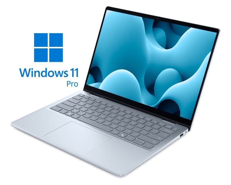 Dell Laptop 14 Plus 14" QHD+ 300nits Core Ultra 9 288V 32GB, 1TB SSD, Intel Arc Backlit Win11Pro, Srebrni