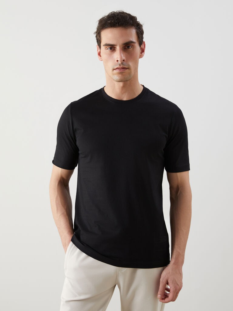 LC Waikiki Muška majica W52039Z8-CVL, Crna