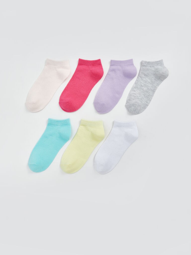 LC Waikiki Set čarapa za devojčice W50221Z4-FWW, 7 pari, Šareni