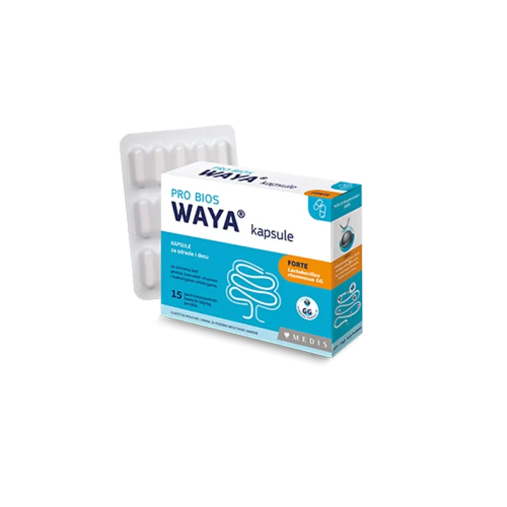 Waya Probiotik FORTE, 15 kapsula